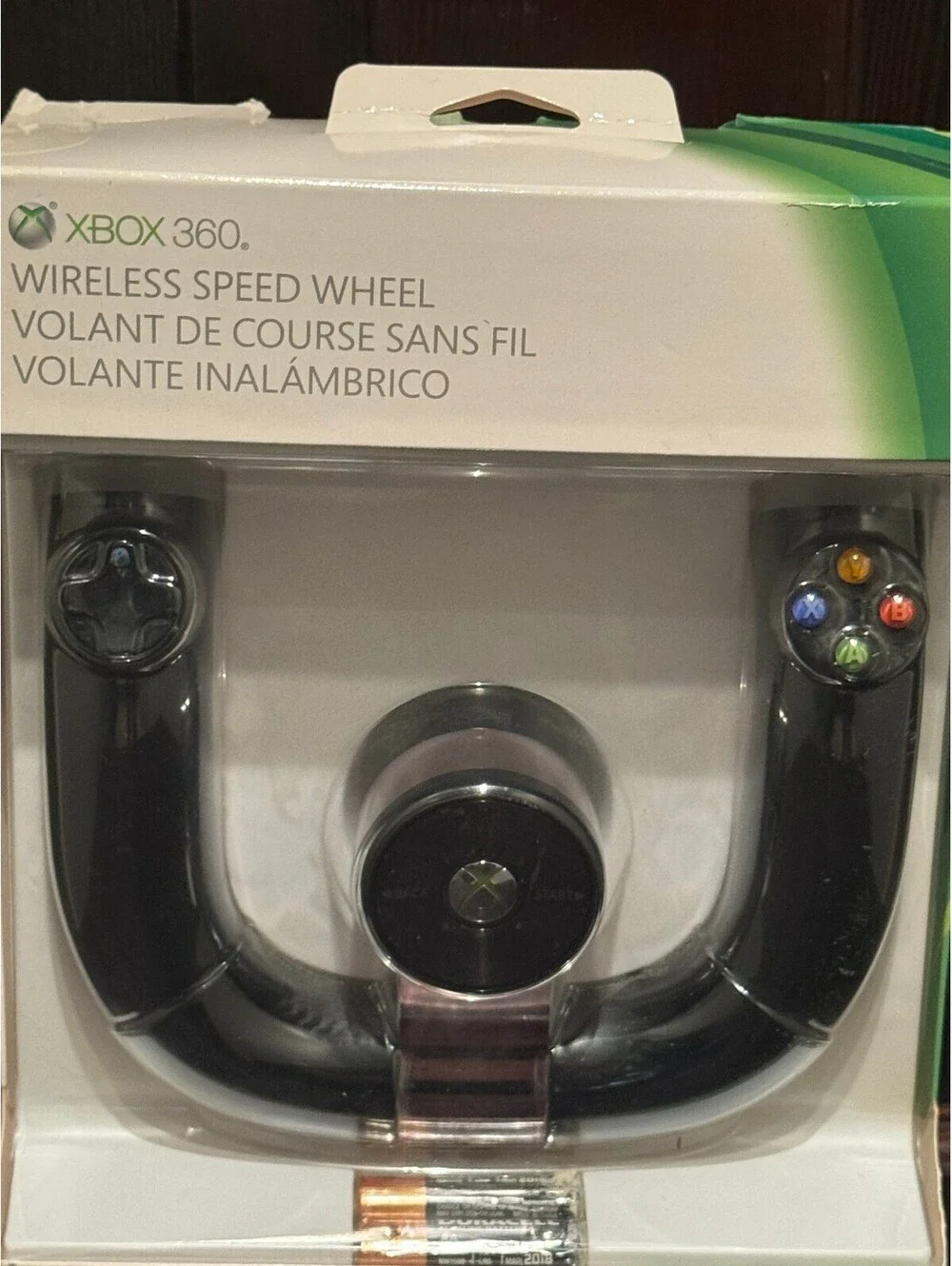 Xbox 360 Wireless Speed Wheel Controller